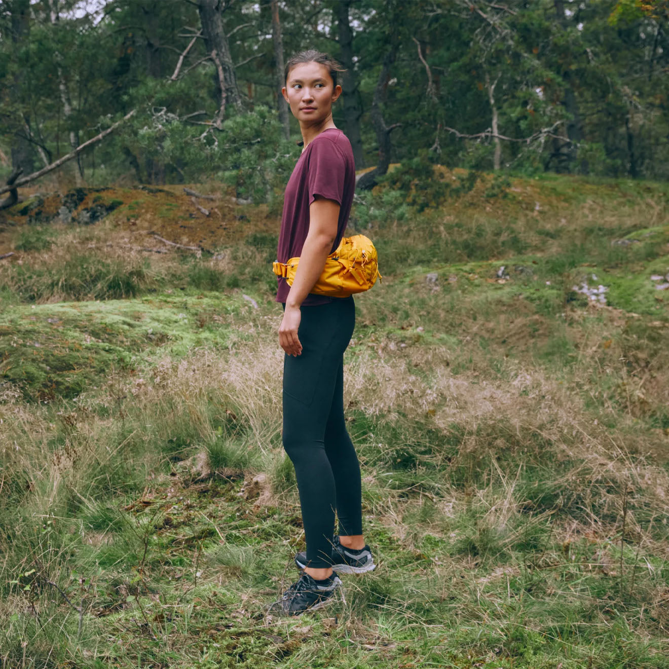Fjallraven Abisko Hip Pack 6 Mustard Yellow - The Sporting Lodge