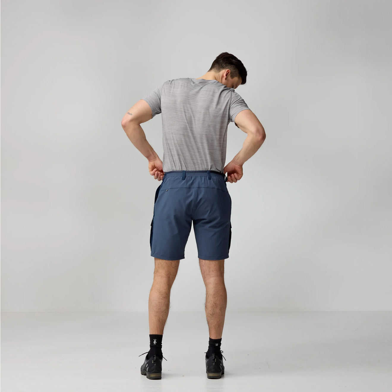 Fjallraven Abisko Hybrid Trail Shorts Black