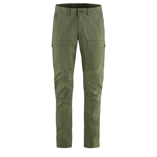 Fjallraven Abisko Hybrid Trail Trousers Regular Laurel Green