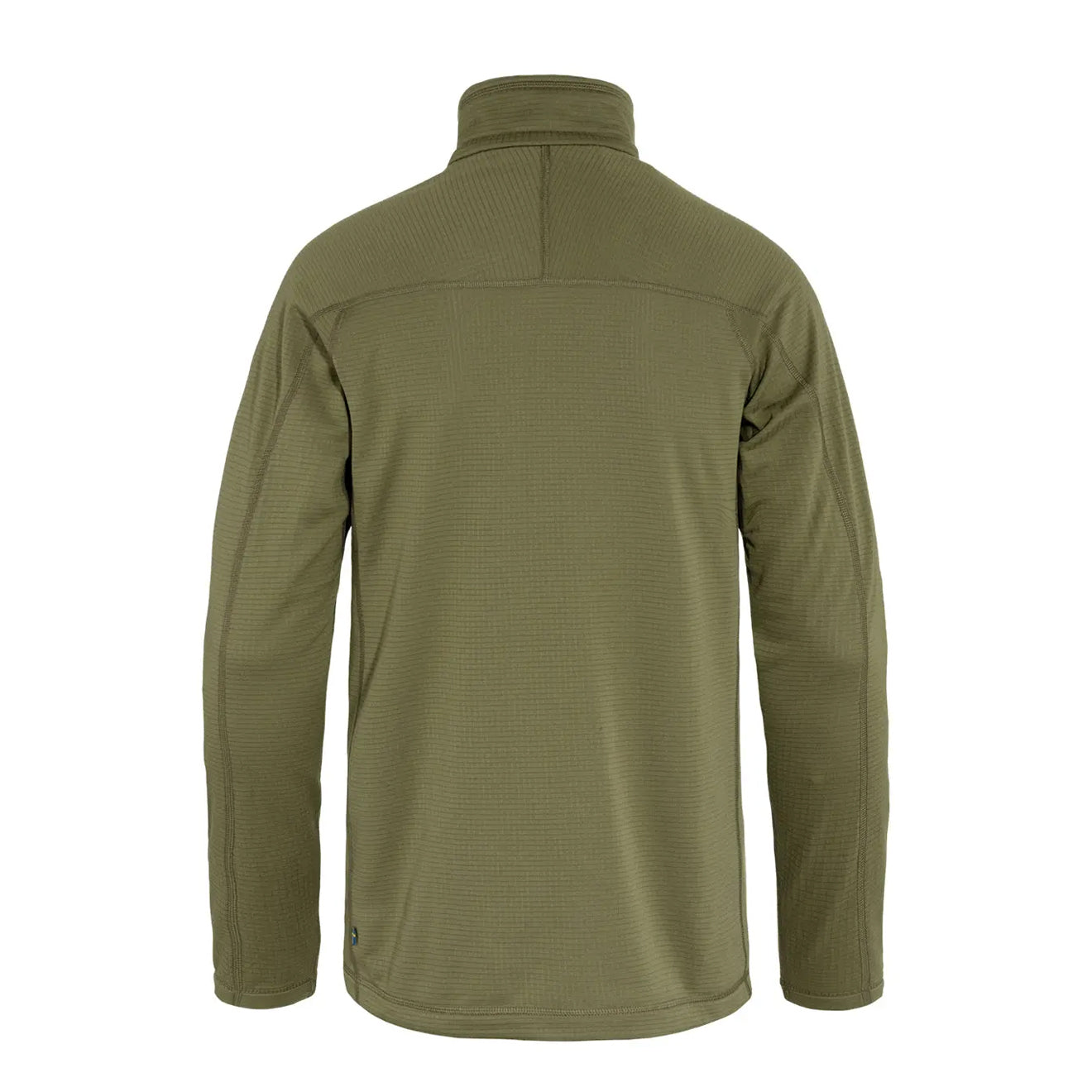 Fjallraven Abisko Lite Fleece Half Zip Green - The Sporting Lodge