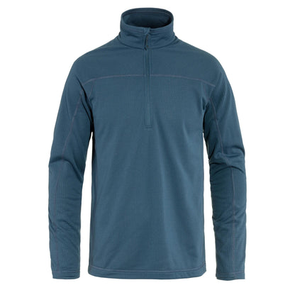 Fjallraven Abisko Lite Fleece Half Zip Indigo Blue