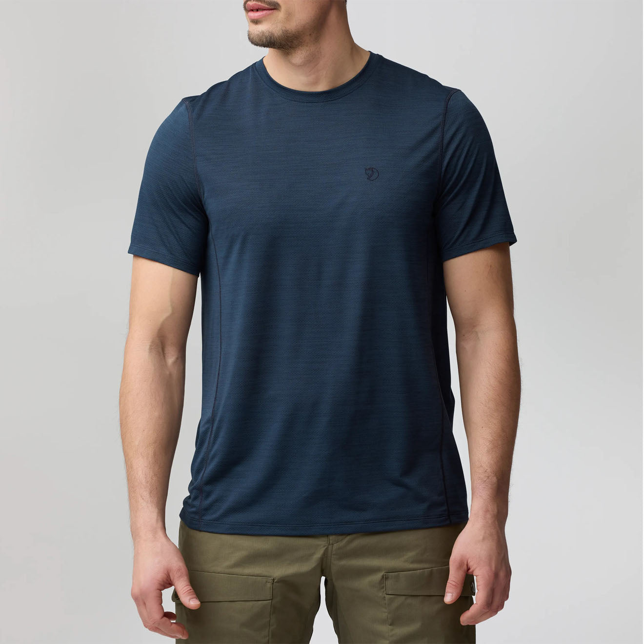 Fjallraven Abisko Lite SS Dark Navy - The Sporting Lodge