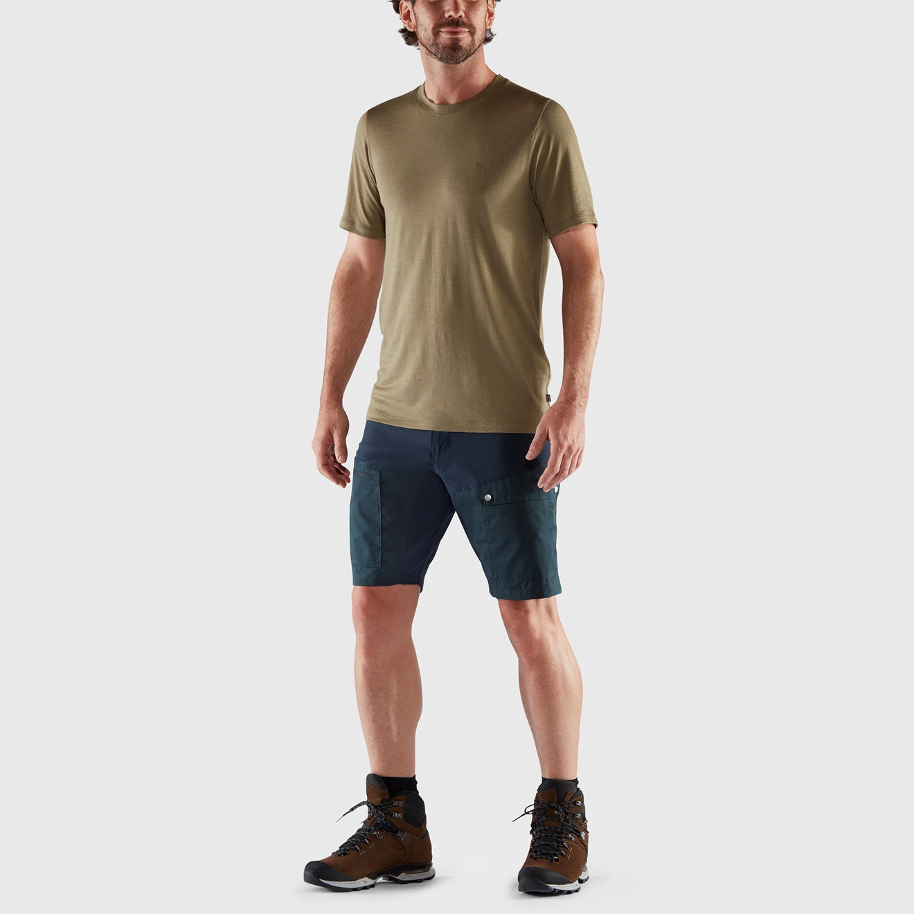 Fjallraven Abisko Midsummer Shorts Dark Grey / Black - The Sporting Lodge