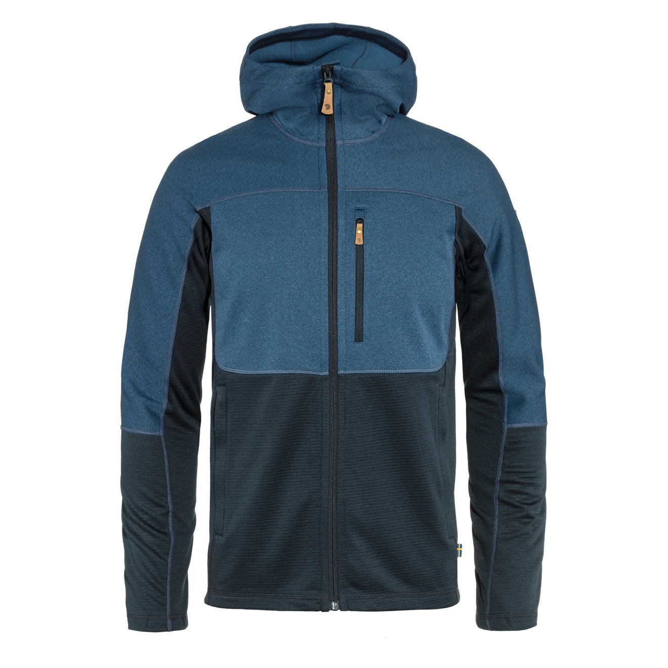 Fjallraven Abisko Trail Fleece Indigo Blue / Dark Navy - The Sporting Lodge