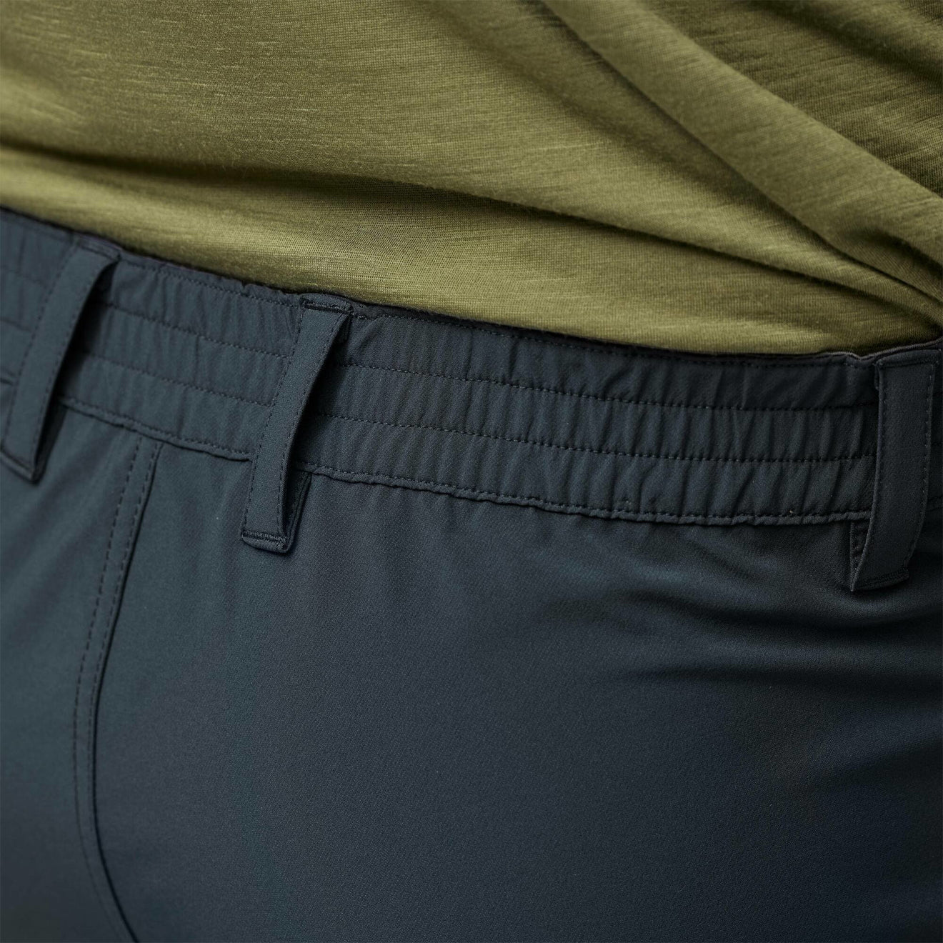Fjallraven Abisko Trail Stretch Shorts Laurel Green
