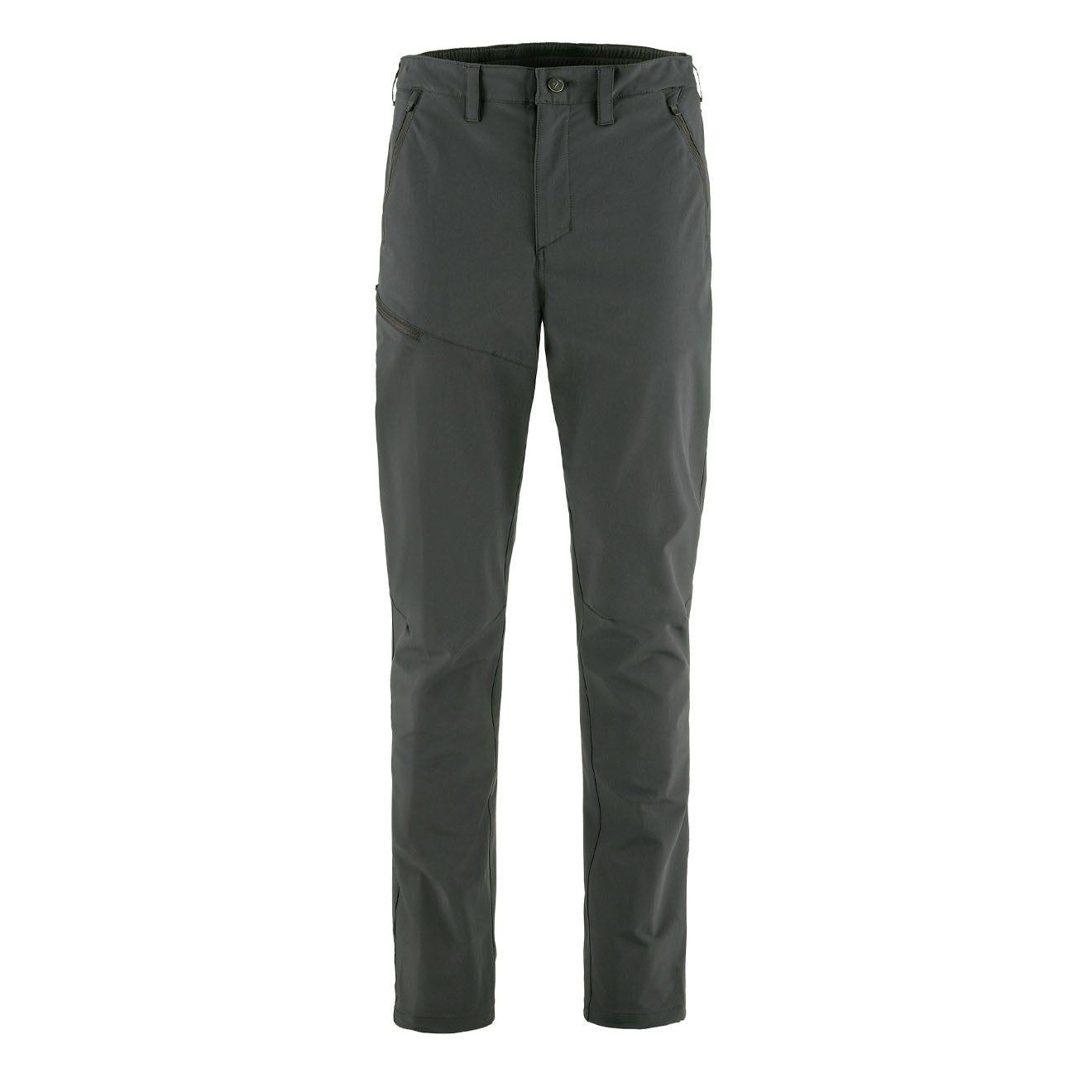 Fjallraven Abisko Trail Stretch Trousers Regular Dark Grey - The Sporting Lodge