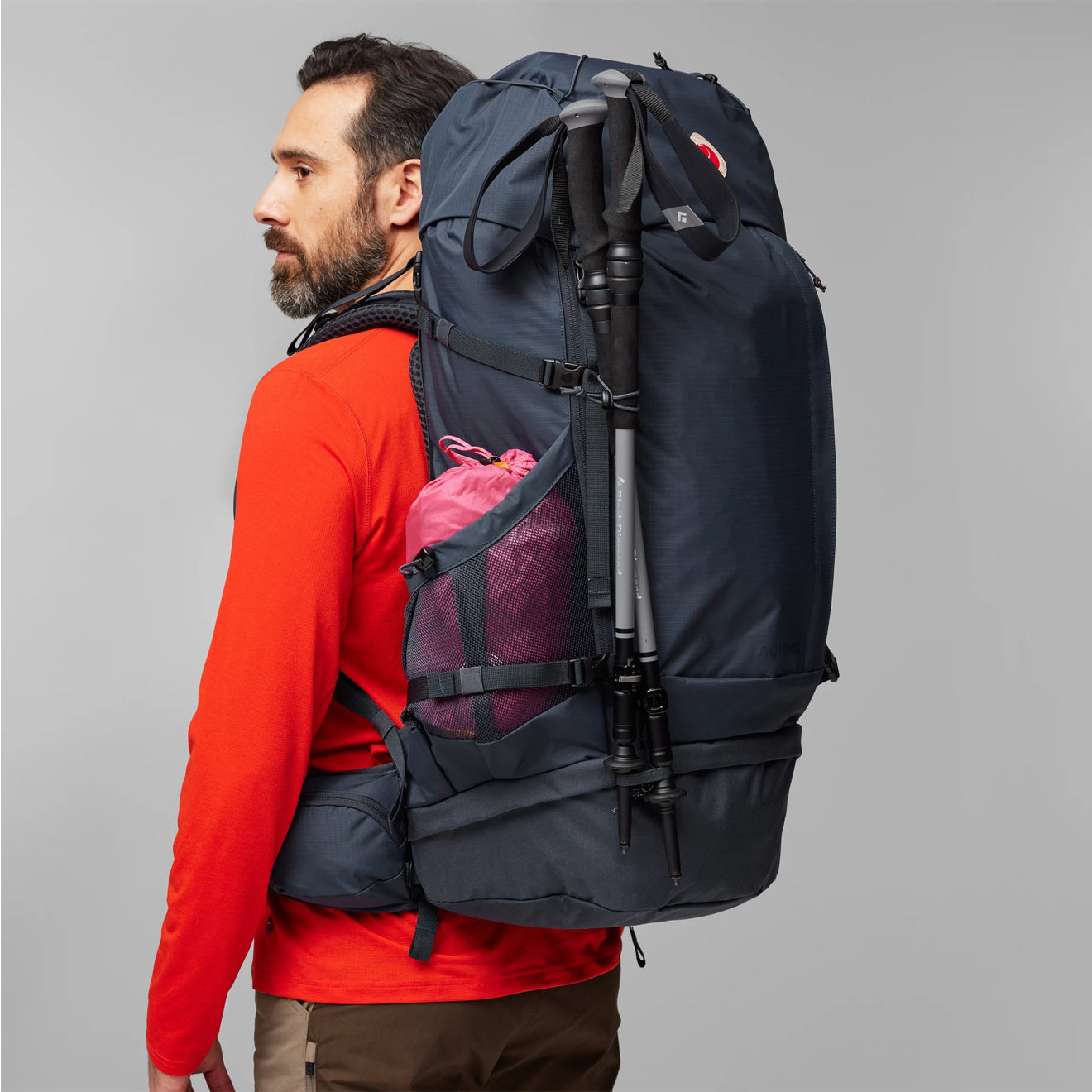 Fjallraven Abisko Trek 65 M/L Navy - The Sporting Lodge