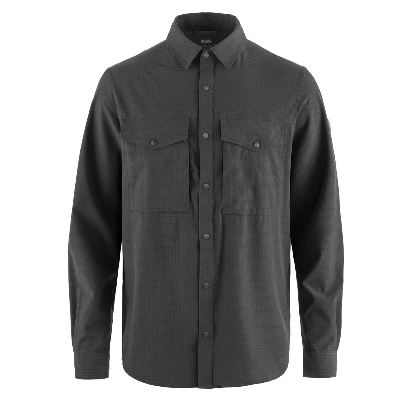 Fjallraven Abisko Trekking Shirt Dark Grey - The Sporting Lodge