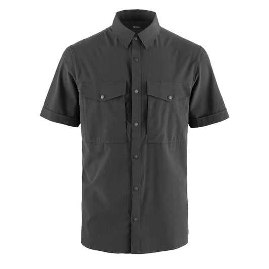 Fjallraven Abisko Trekking Shirt SS Dark Grey