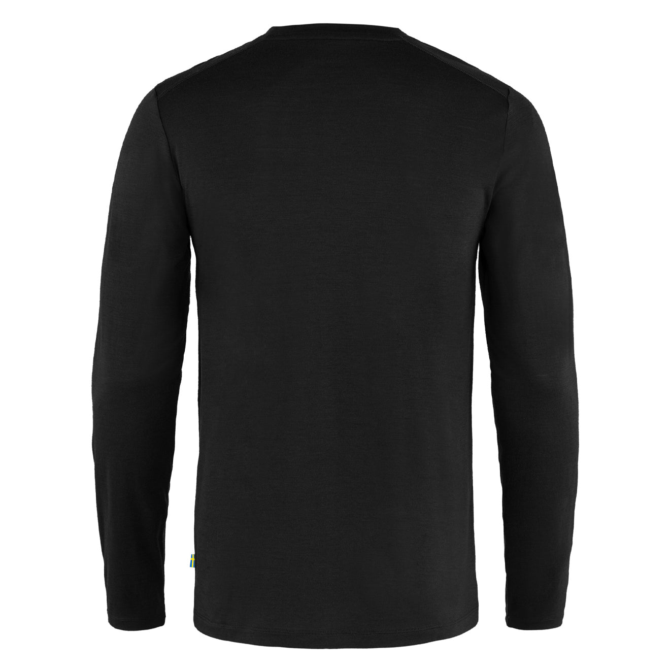 Fjallraven Abisko Wool L/S Tee Black - The Sporting Lodge