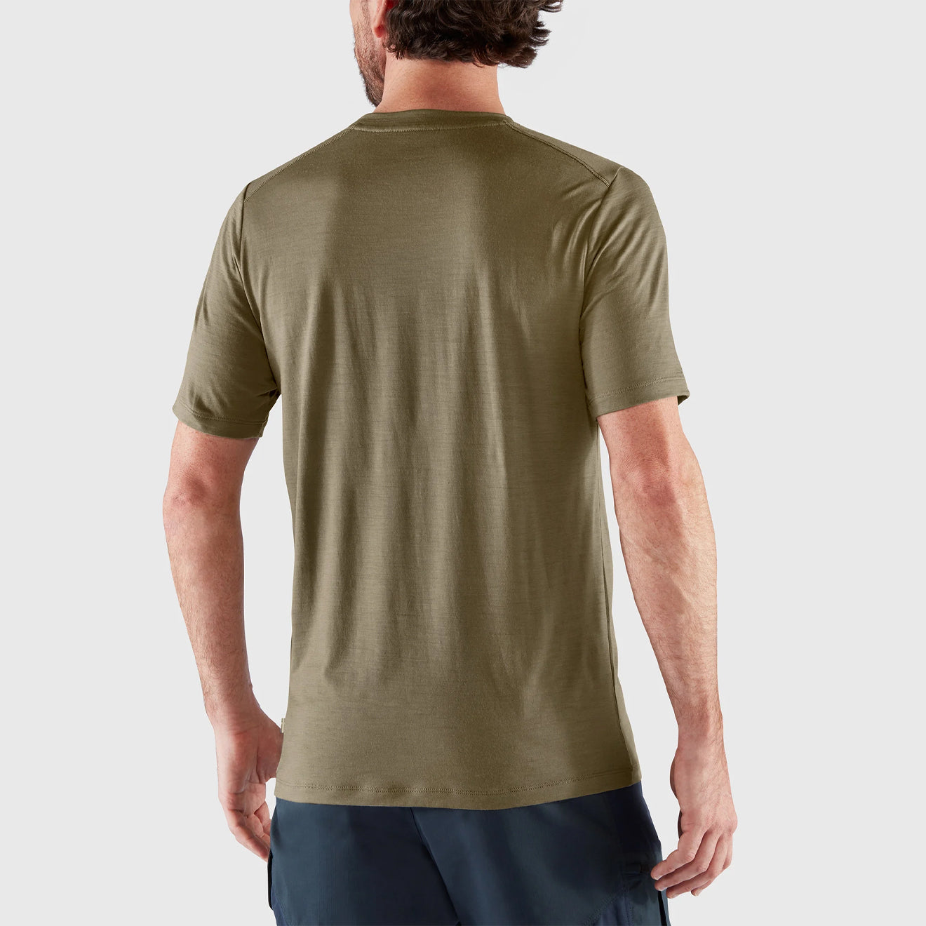 Fjallraven Abisko Wool SS T-Shirt Classic Dark Navy