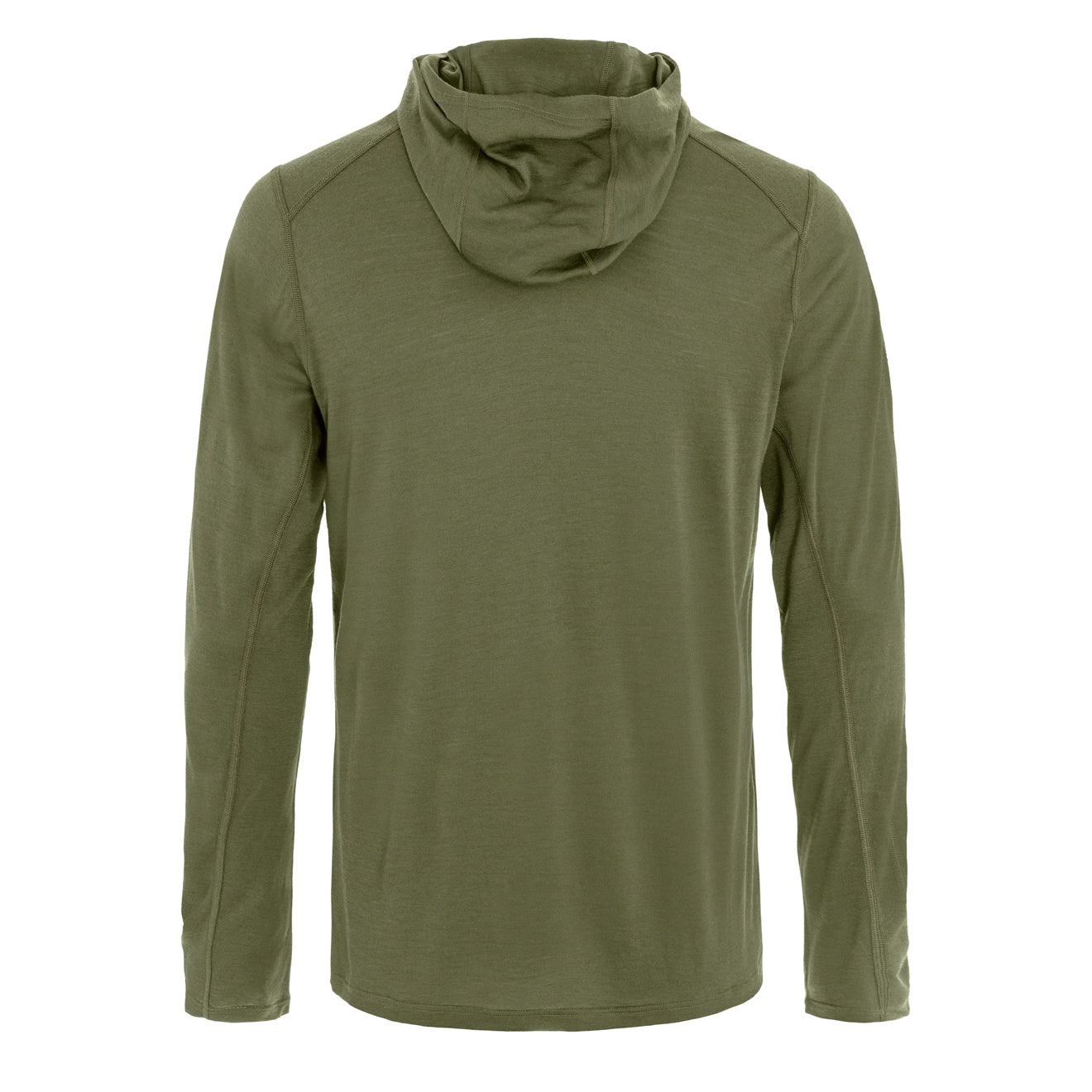 Fjallraven Abisko Wool Sun-hoodie Laurel Green - The Sporting Lodge