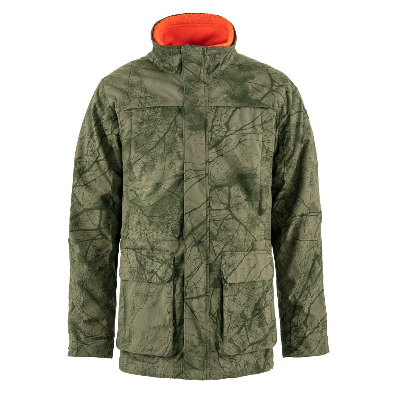 Fjallraven Barents 3 in 1 Hydratic Jacket Green Camo - The Sporting Lodge