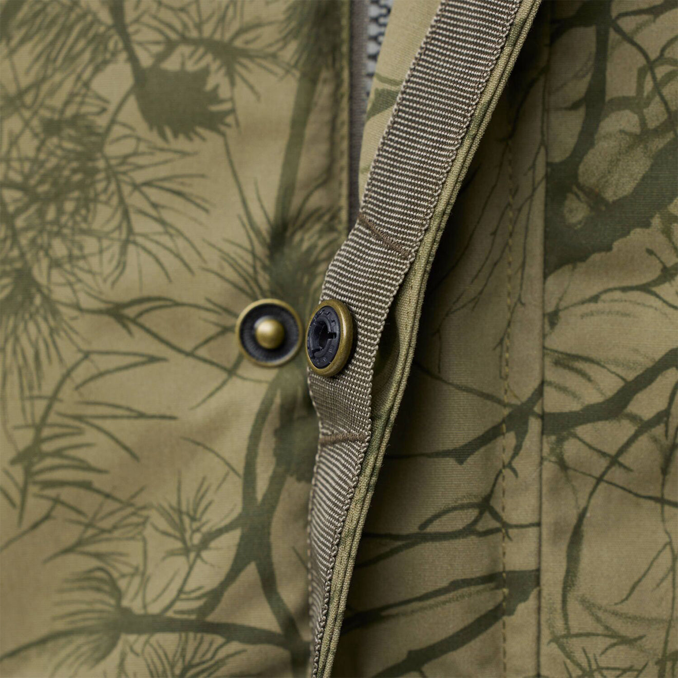 Fjallraven Barents 3 in 1 Hydratic Jacket Green Camo - The Sporting Lodge