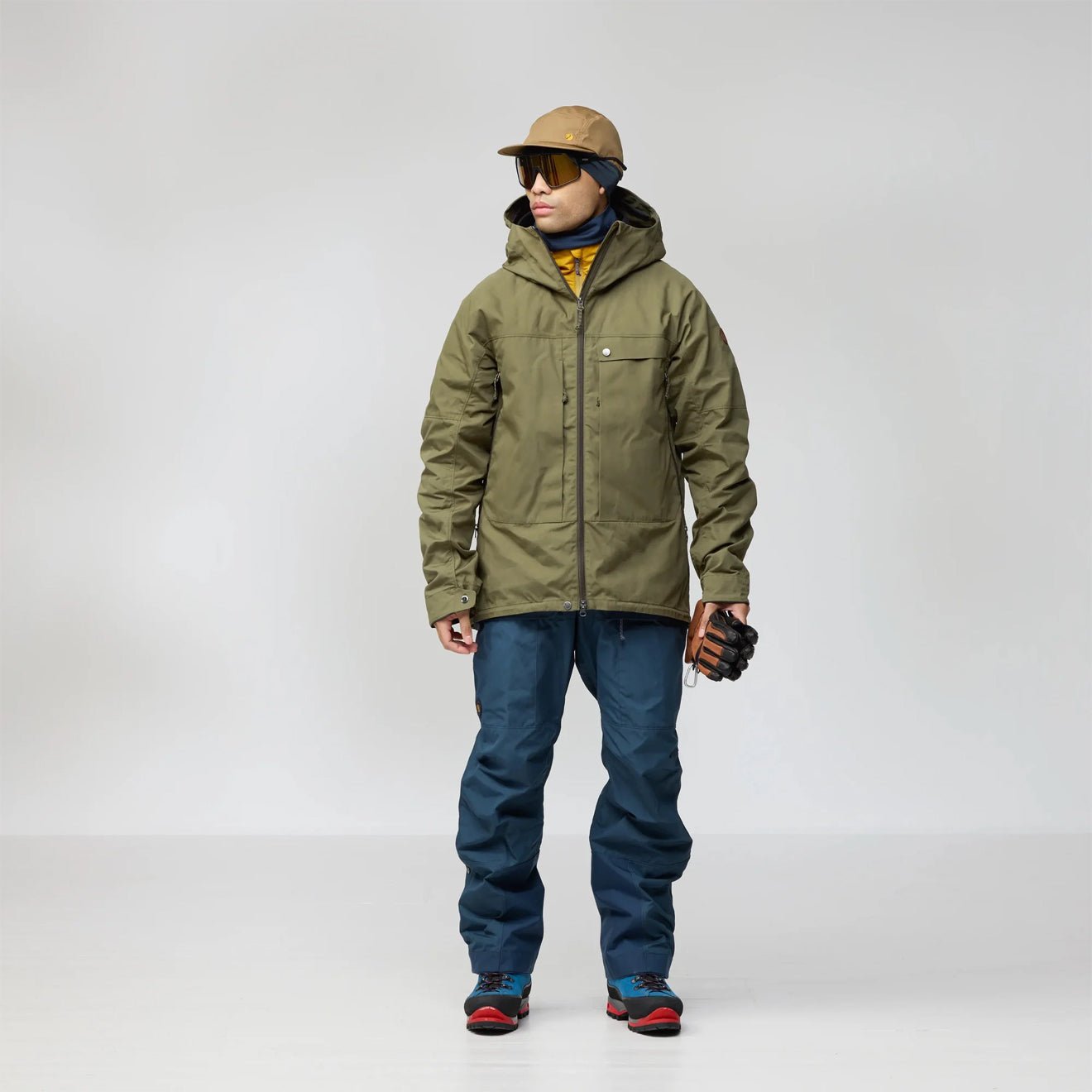 Fjallraven Bergtagen G-1000 Jacket Mountain Blue - The Sporting Lodge