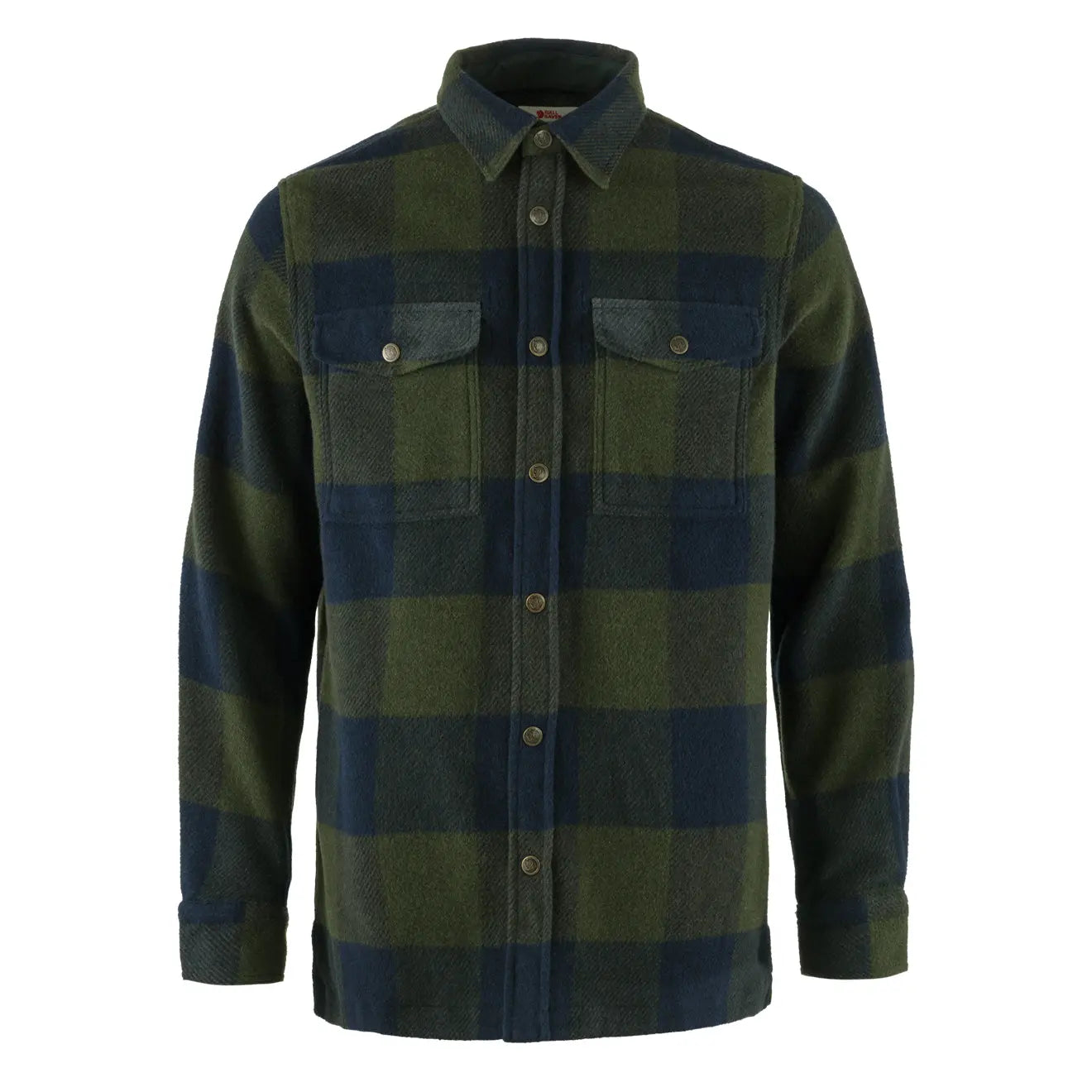 Fjallraven Canada Shirt Deep Forest / Dark Navy - The Sporting Lodge