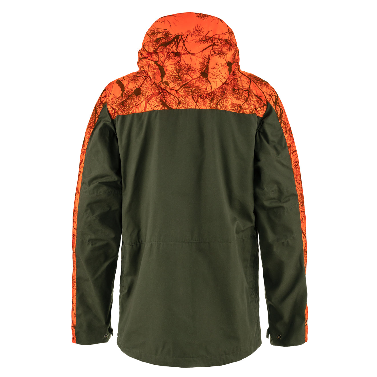 Fjallraven Drev Hybrid Jacket Deep Forest / Orange Multi Camo - The Sporting Lodge