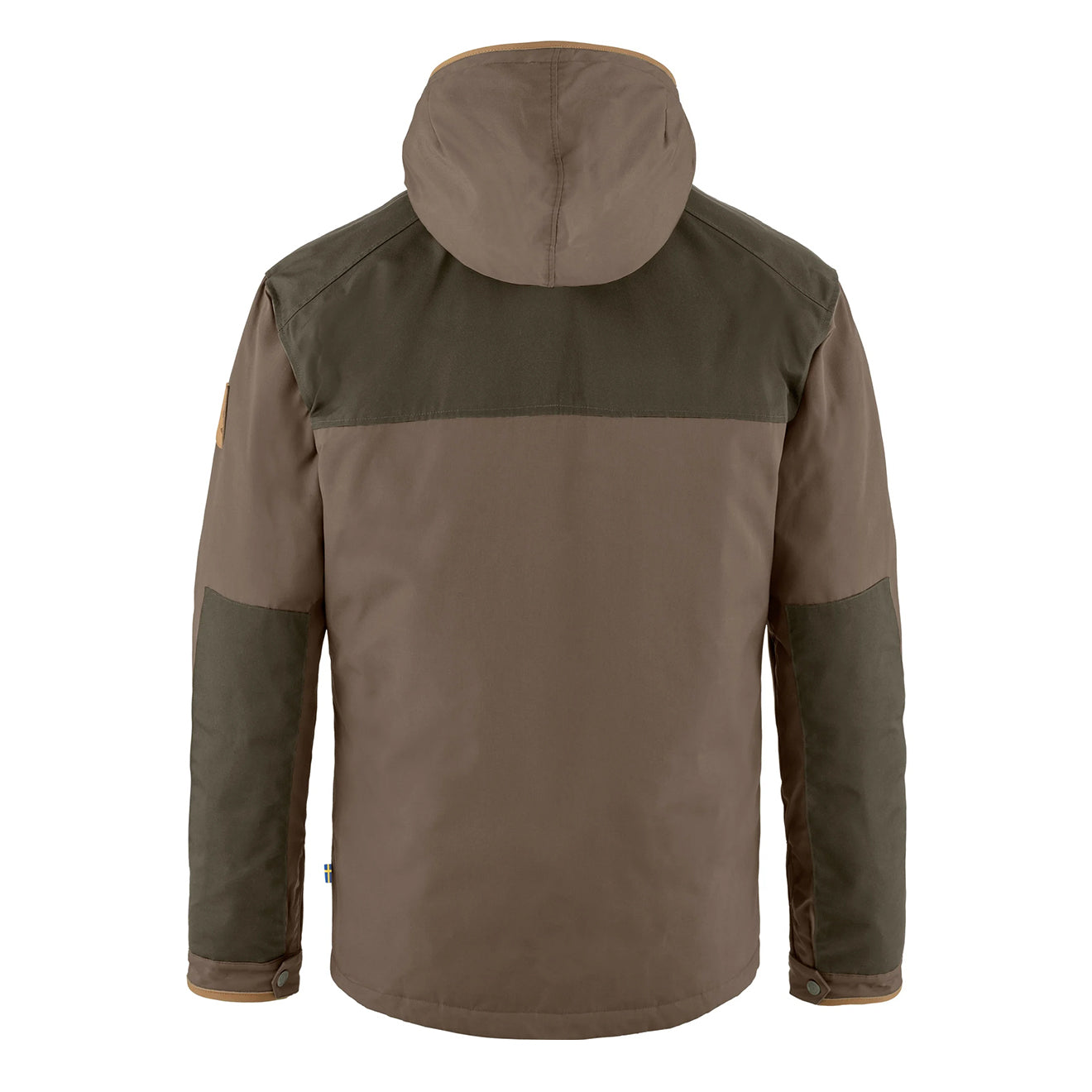 Fjallraven Greenland No. 1 Down Jacket Suede Brown / Dark Olive - The Sporting Lodge