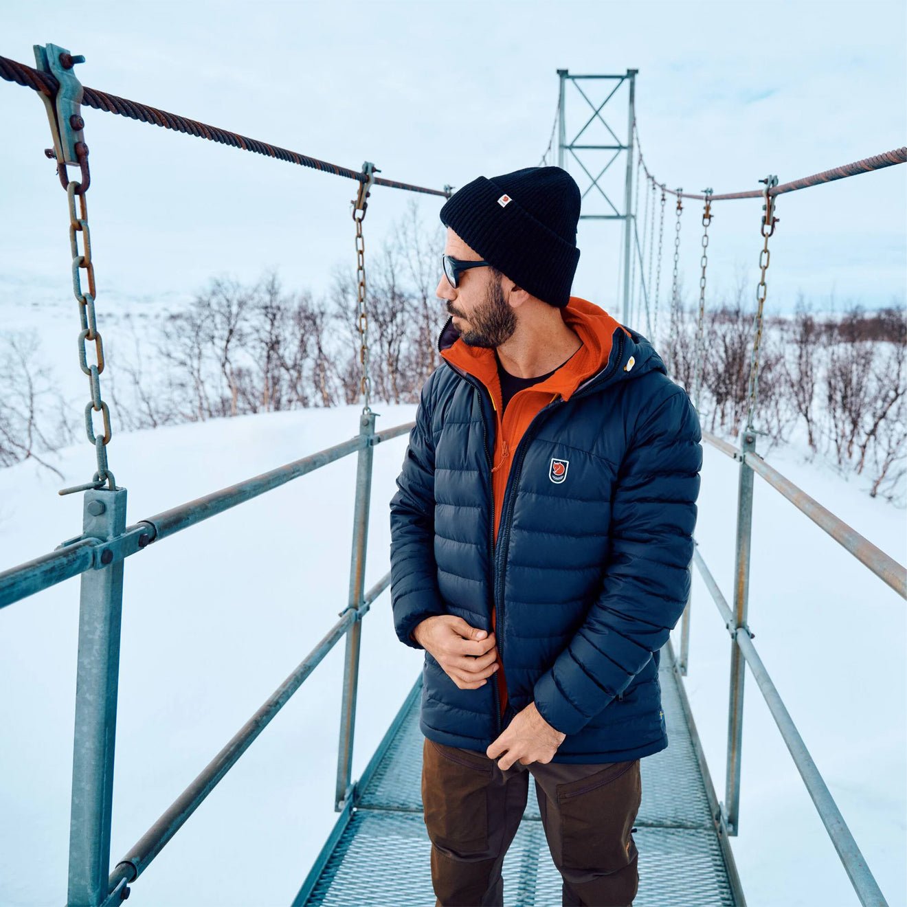 Fjallraven Heavy Beanie Dark Oak - The Sporting Lodge