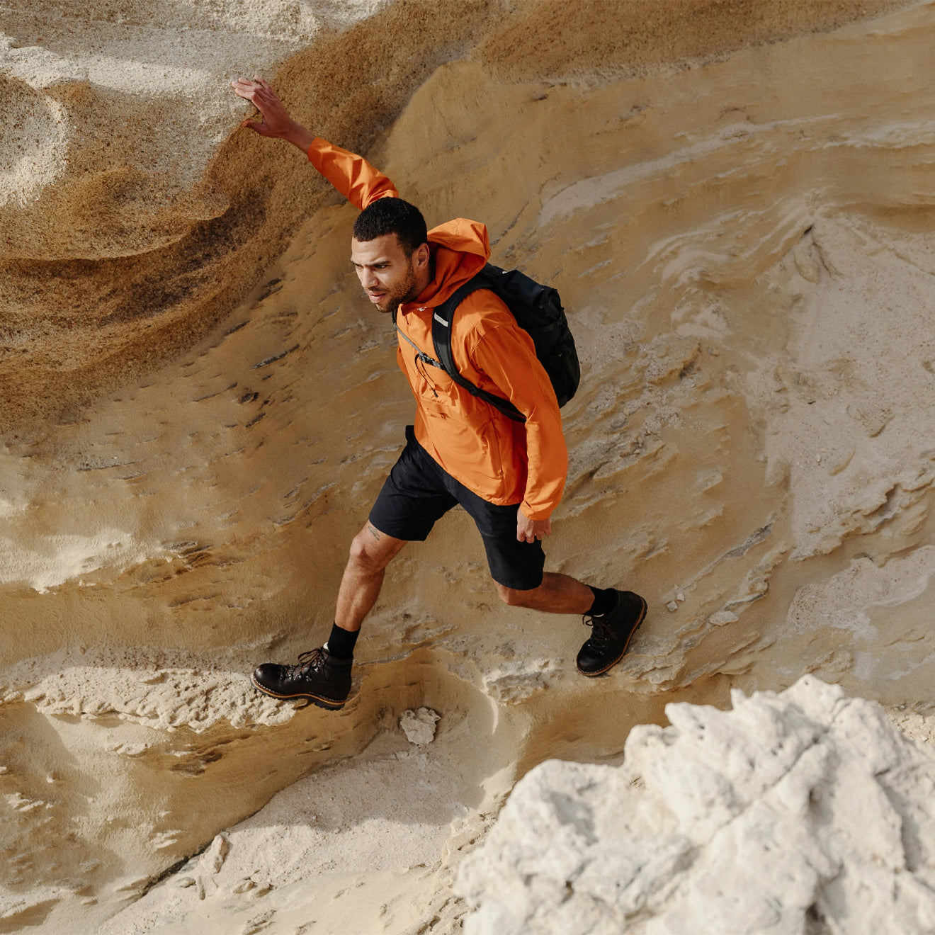 Fjallraven High Coast Hike Shorts Black - The Sporting Lodge