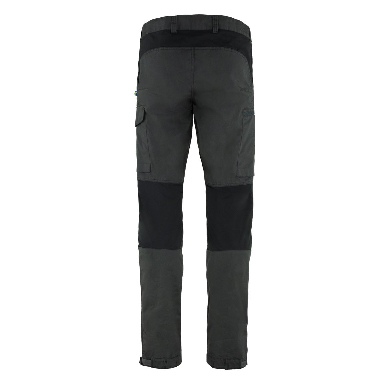 Fjallraven Kaipak Trousers Reg Leg Dark Grey / Black - The Sporting Lodge