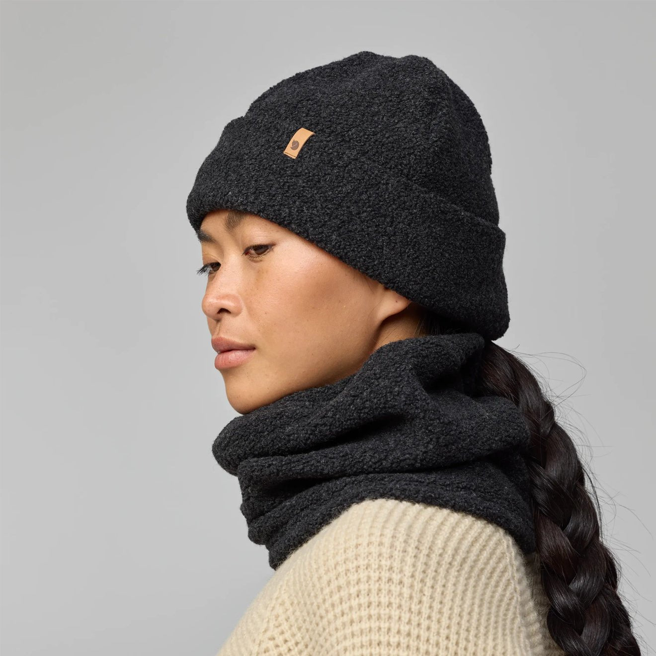 Fjallraven Kaitum Neck Gaiter Dark Grey - The Sporting Lodge