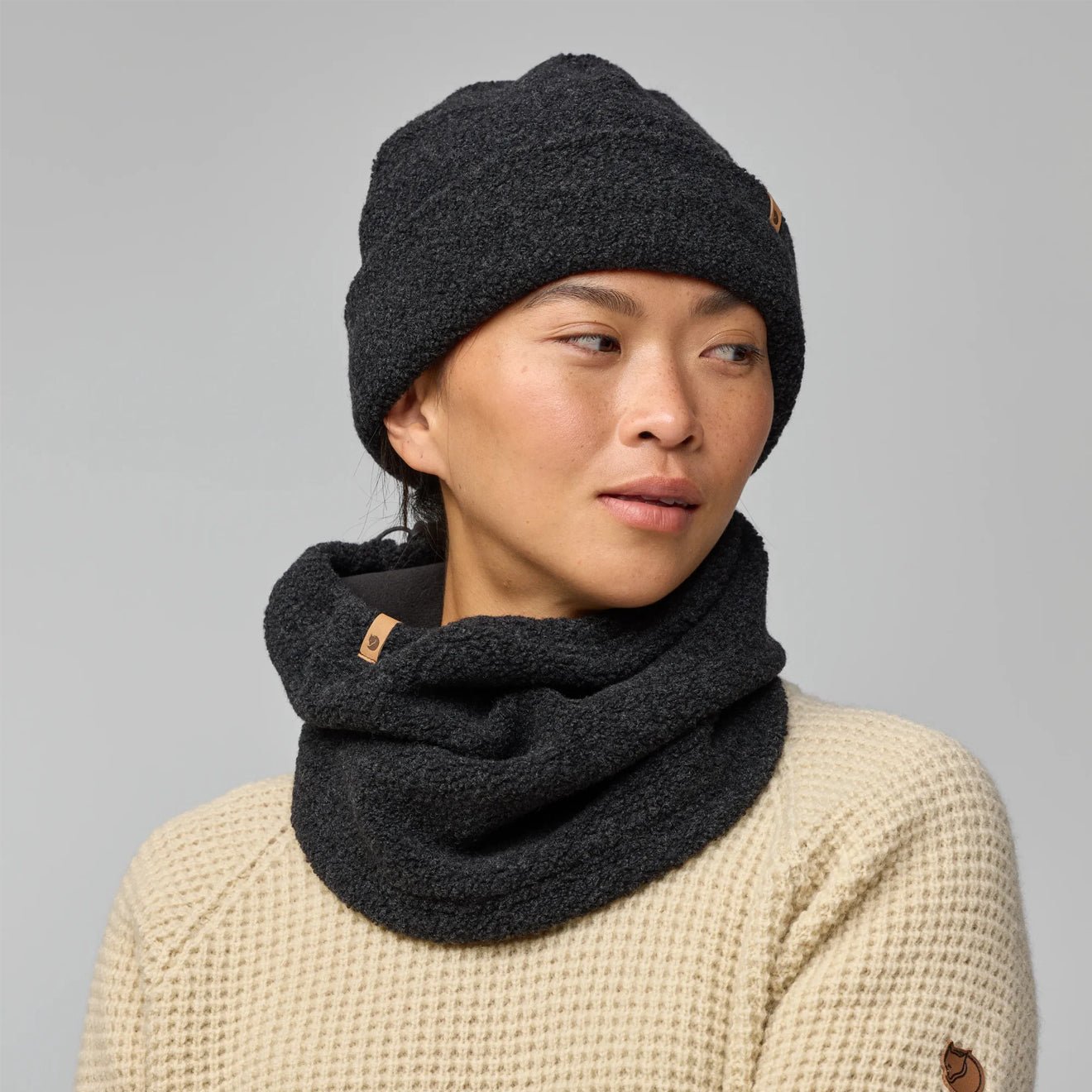 Fjallraven Kaitum Neck Gaiter Chalk White - The Sporting Lodge