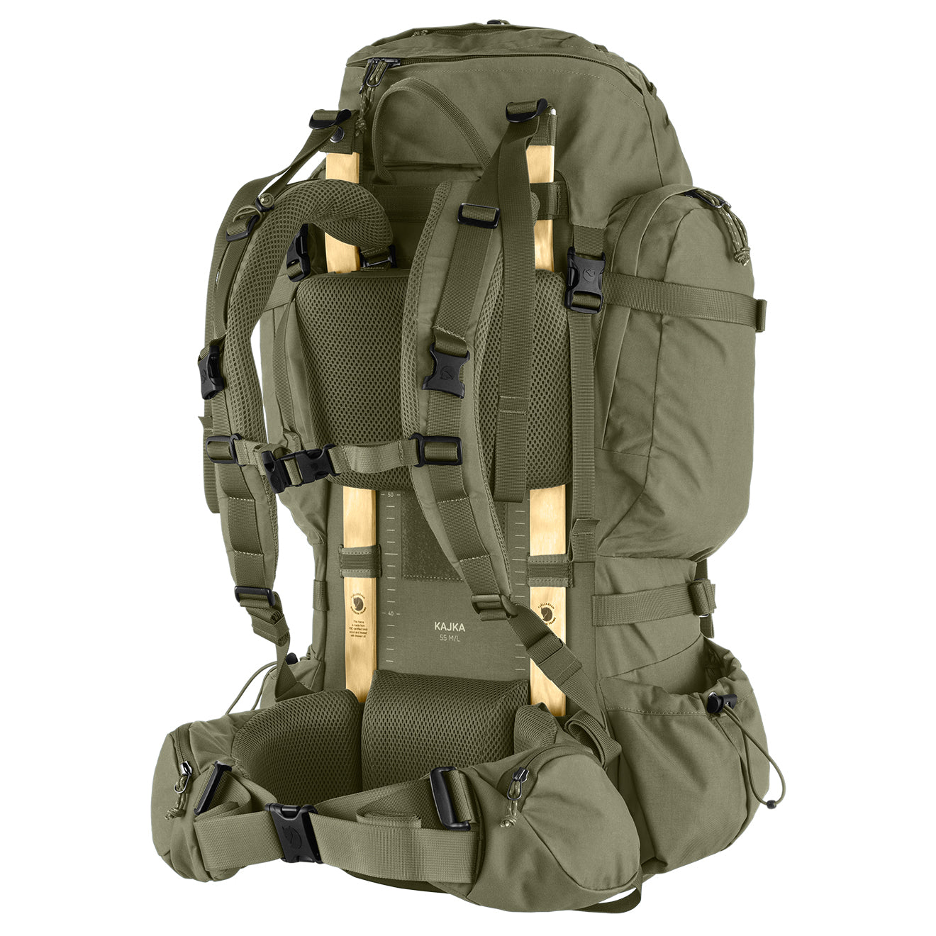 Fjallraven Kajka 65L M/L Backpack Green - The Sporting Lodge