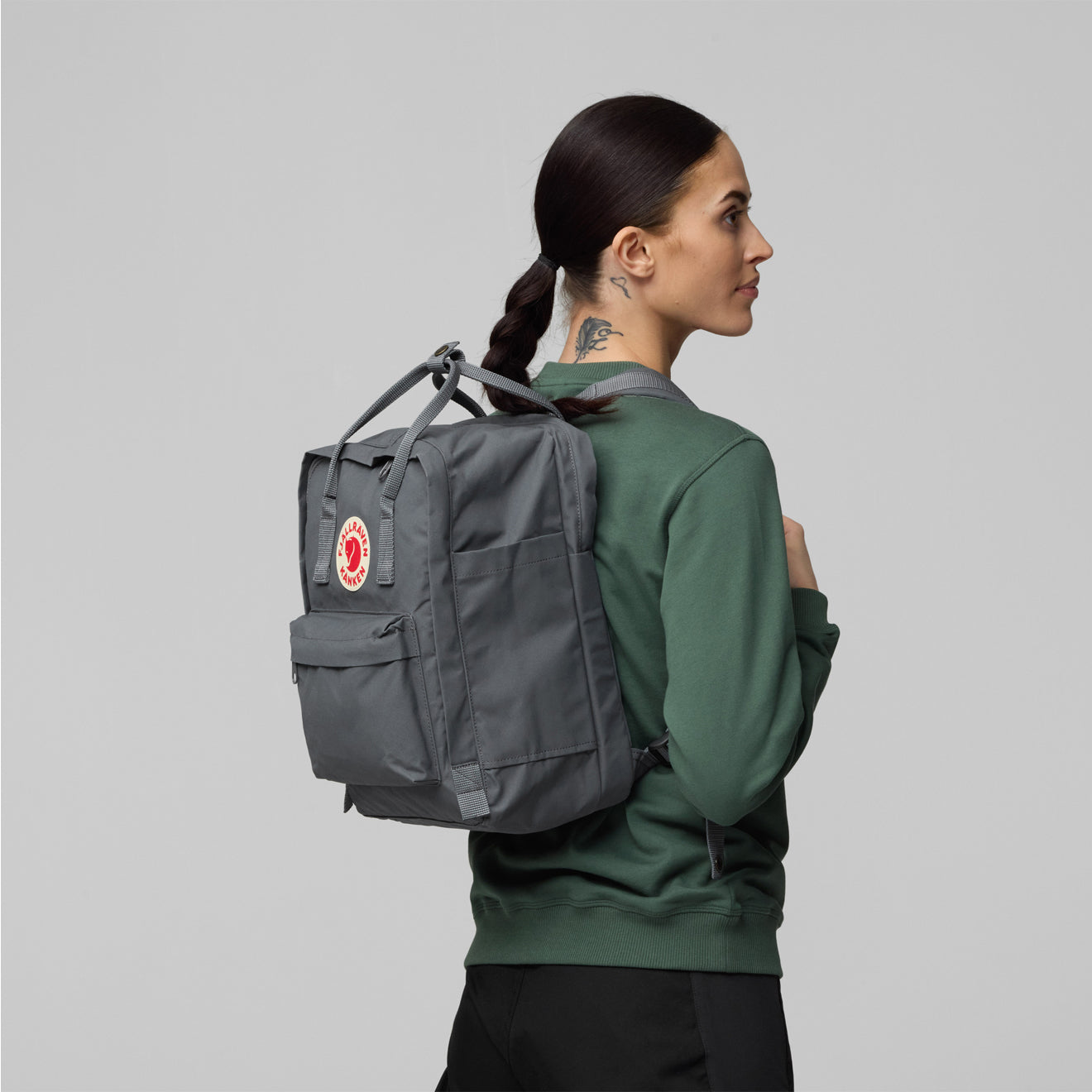 Fjallraven Kanken Laptop 13 Super Grey - The Sporting Lodge