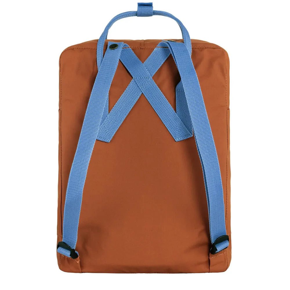 Fjallraven Kanken Mini Backpack Terracotta Brown Ultramarine - The Sporting Lodge