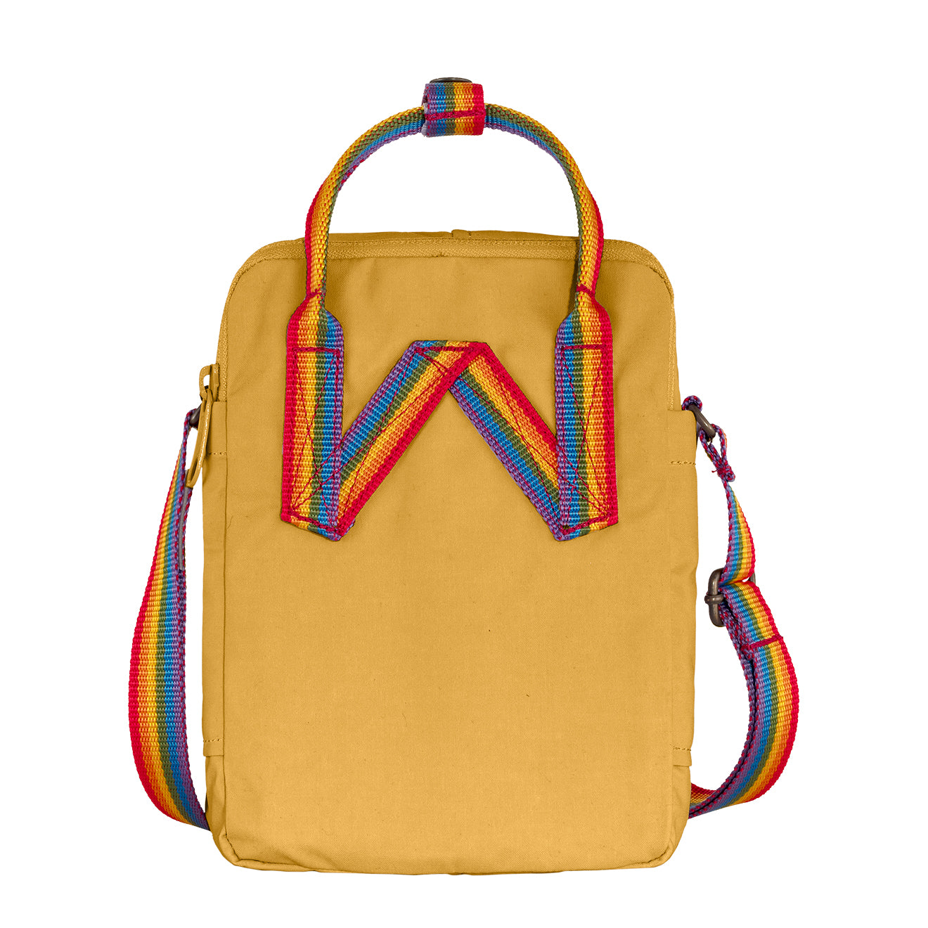 Fjallraven Kanken Rainbow Sling Ochre / Rainbow - The Sporting Lodge