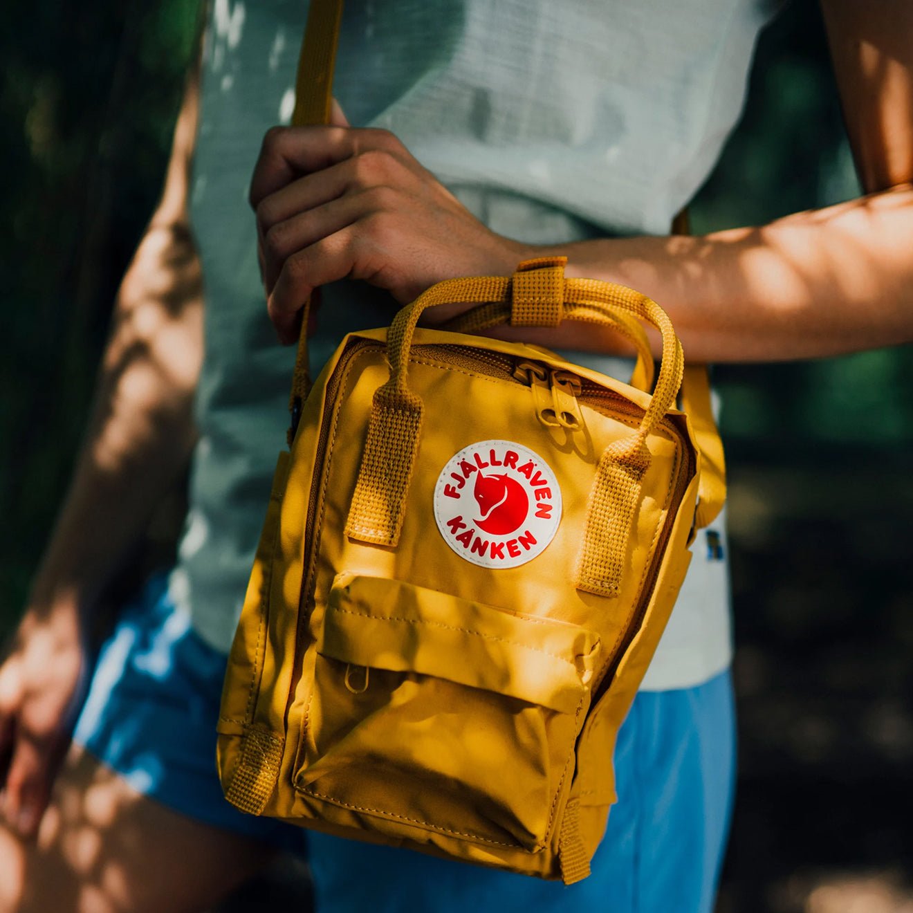 Fjallraven Kanken Sling Cross Body Bag Green - ONE SIZE - The Sporting Lodge