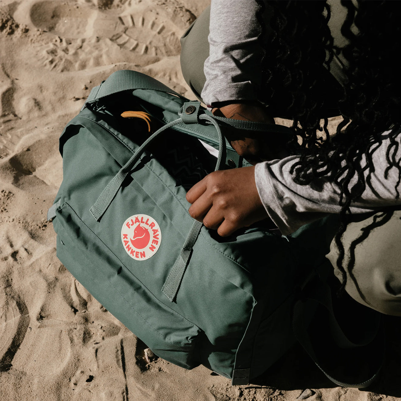 Fjallraven Kanken Weekender Bag Green