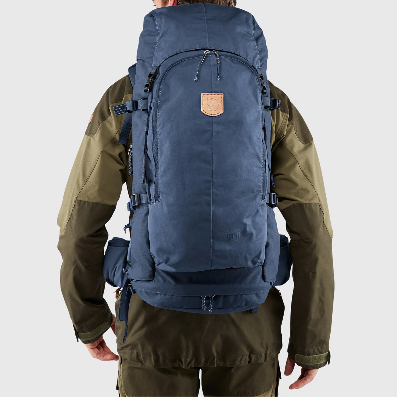 Fjallraven Womens Keb 52 Backpack Storm / Dark Navy