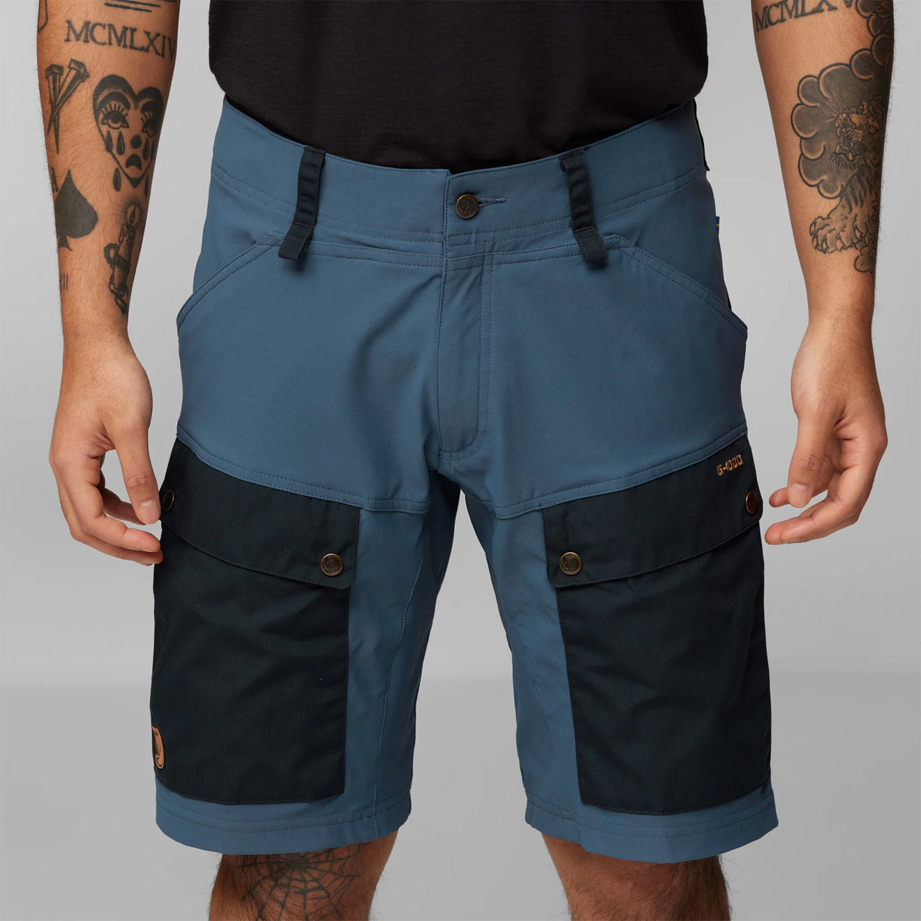 Fjallraven Keb Shorts Black / Black - The Sporting Lodge