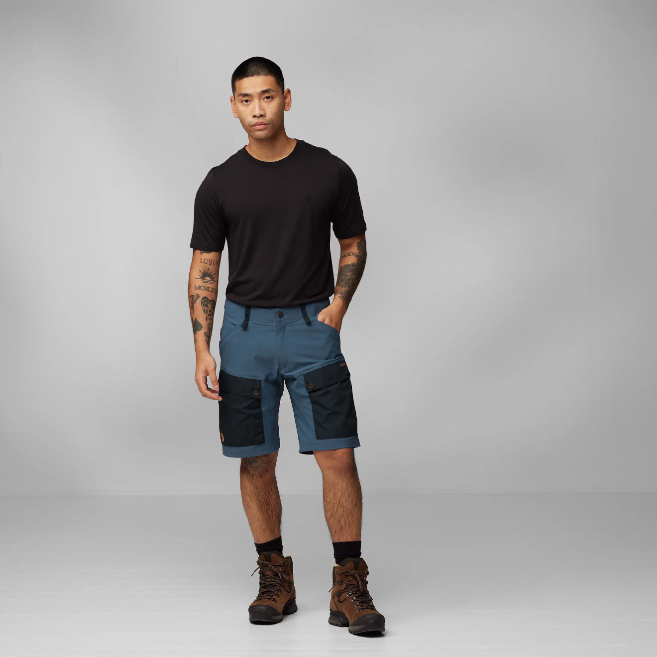 Fjallraven Keb Shorts Black / Black - The Sporting Lodge