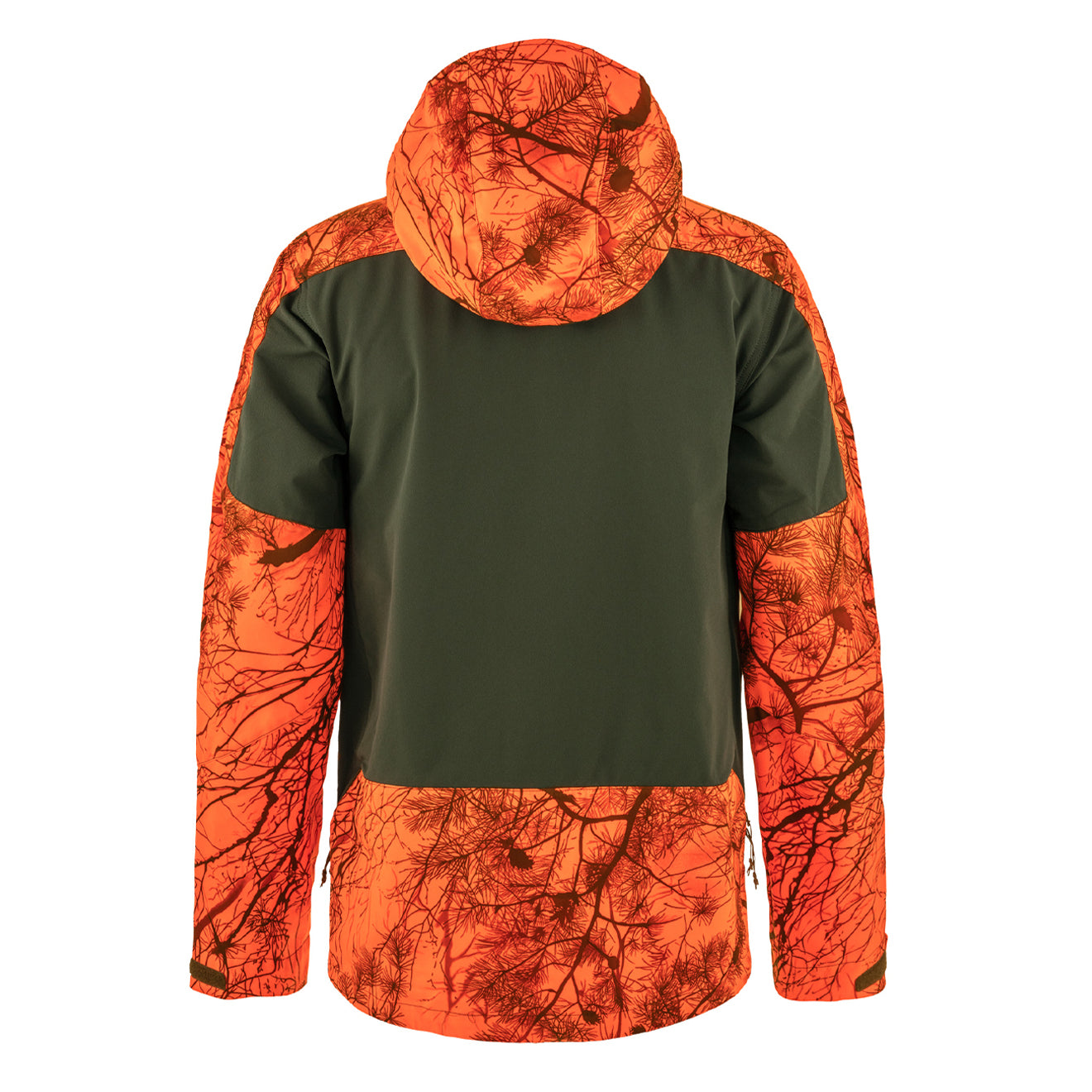 Fjallraven Lappland Hybrid Jacket Orange Multi Camo-Deep Forest