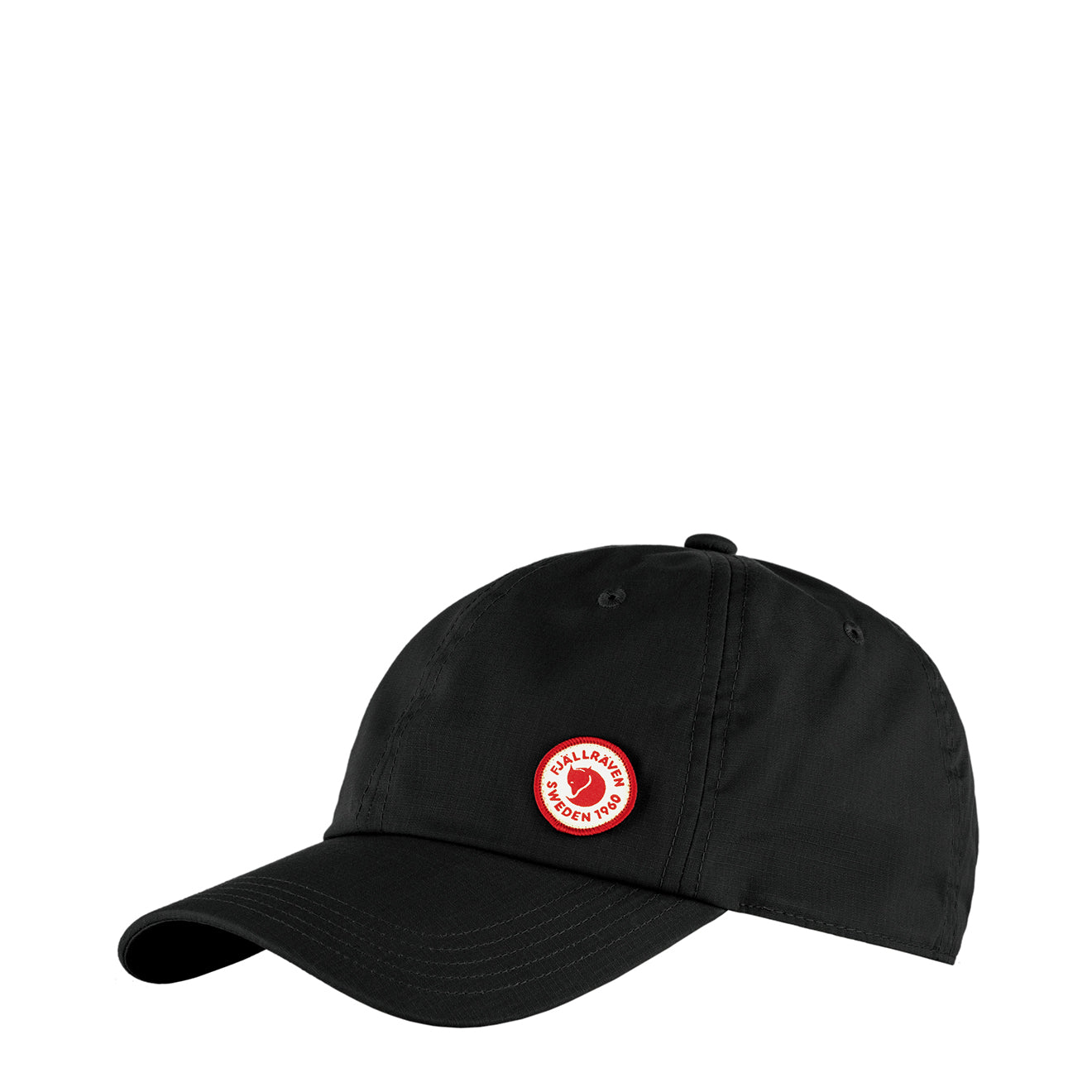 Fjallraven Logo Cap Black - The Sporting Lodge