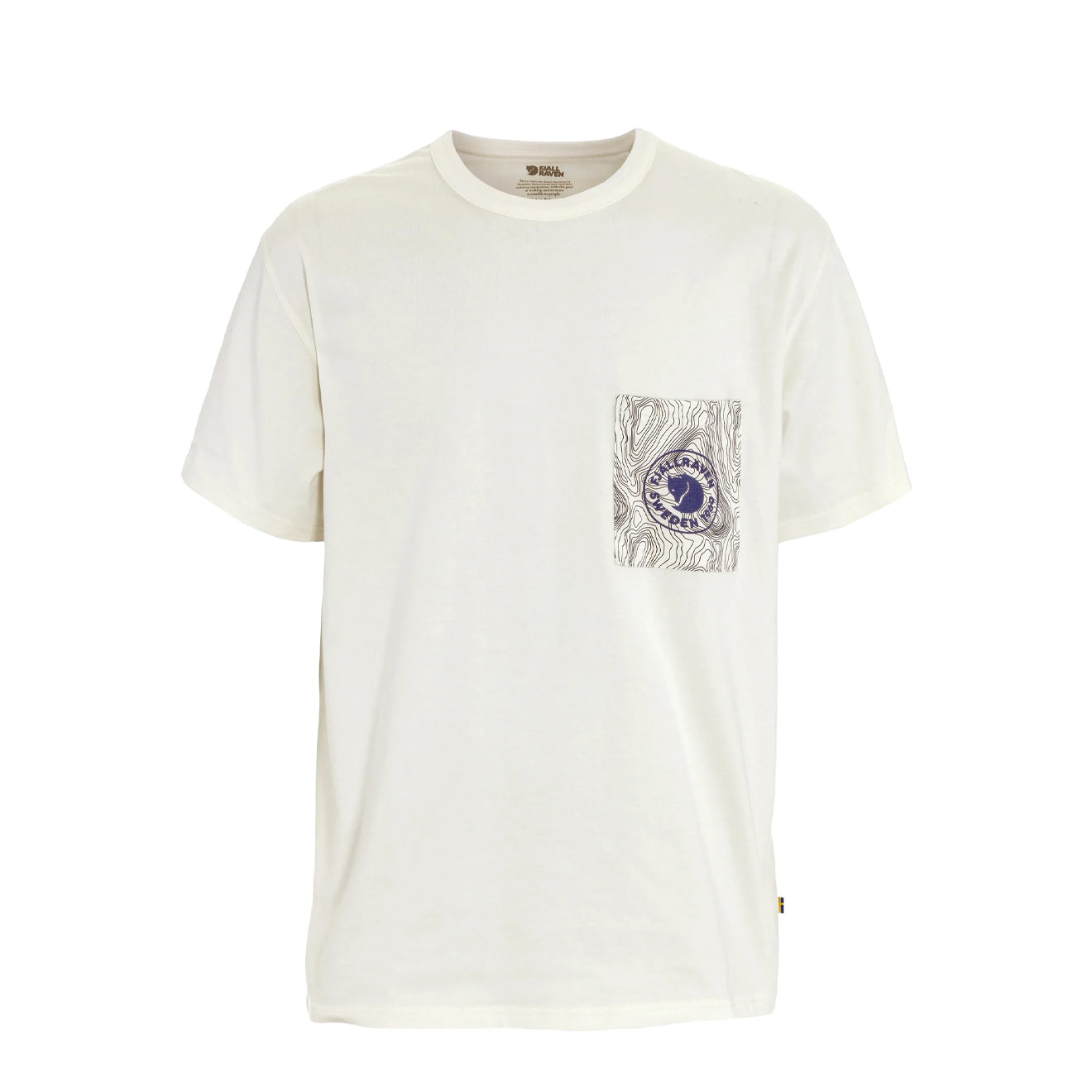 Fjallraven Logo Pocket T-Shirt Eggshell