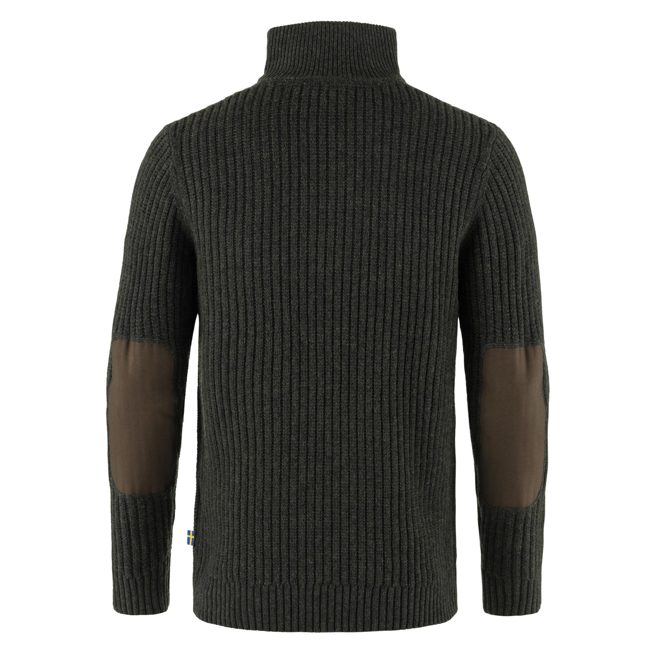 Fjallraven Ovik Half Zip Knit Dark Olive - The Sporting Lodge