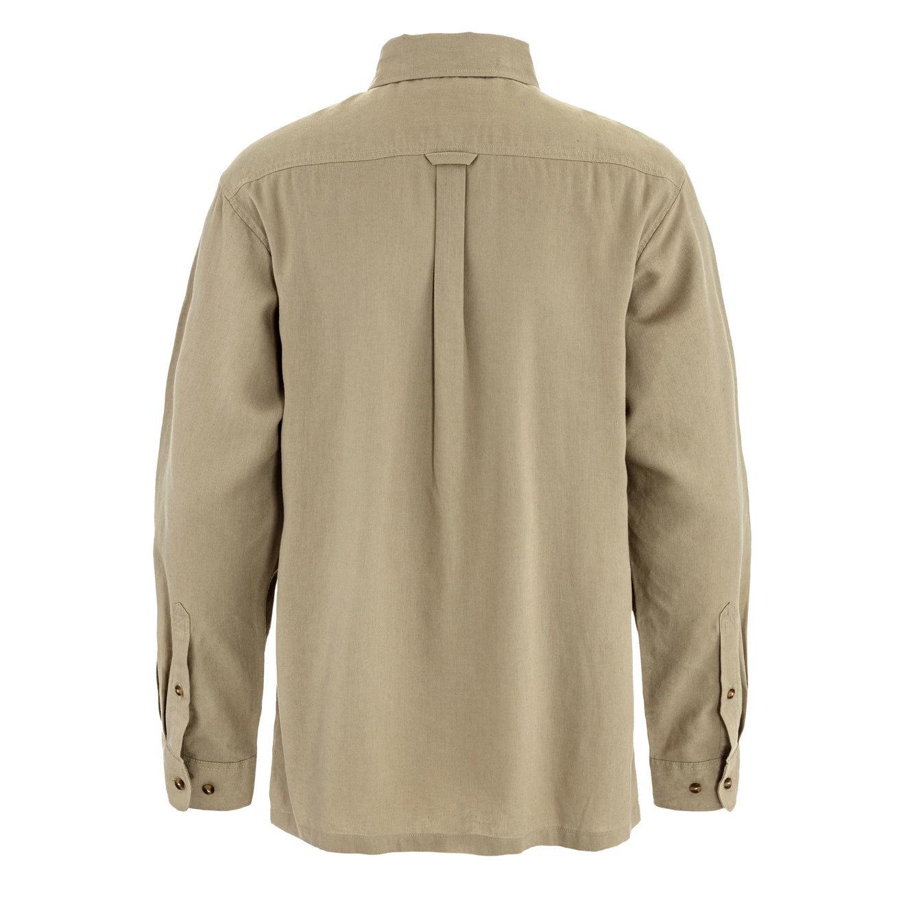 Fjallraven Ovik Relaxed Hemp Shirt LS Sand Stone - The Sporting Lodge