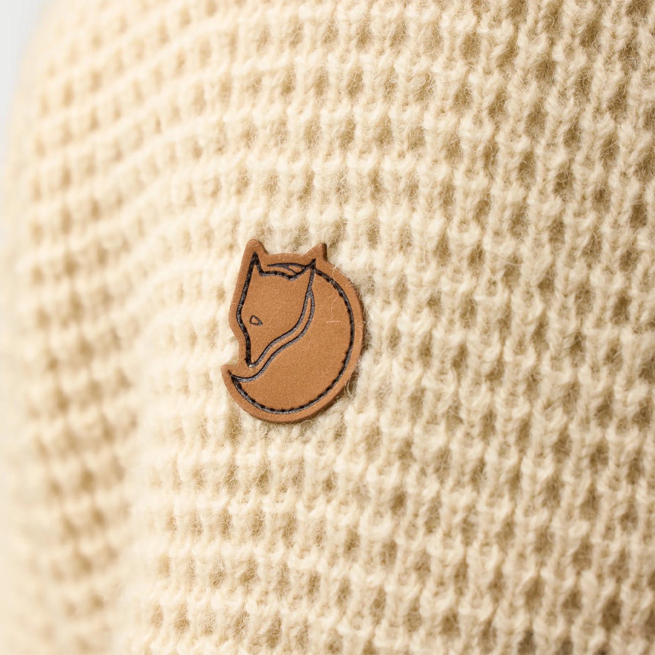 Fjallraven Ovik Waffle Knit Navy - The Sporting Lodge