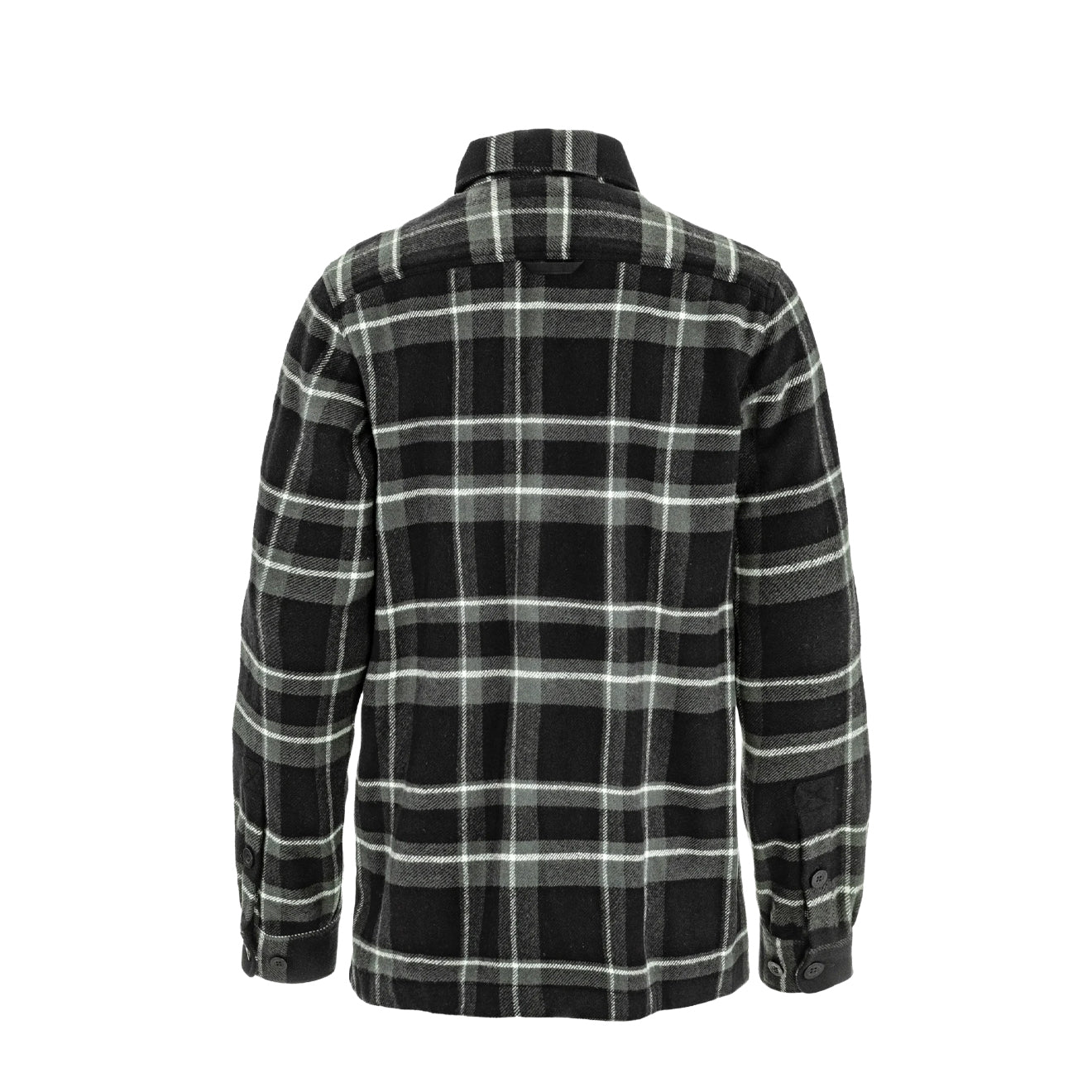 Fjallraven Ovik Wool Shirt Black / Dark Grey