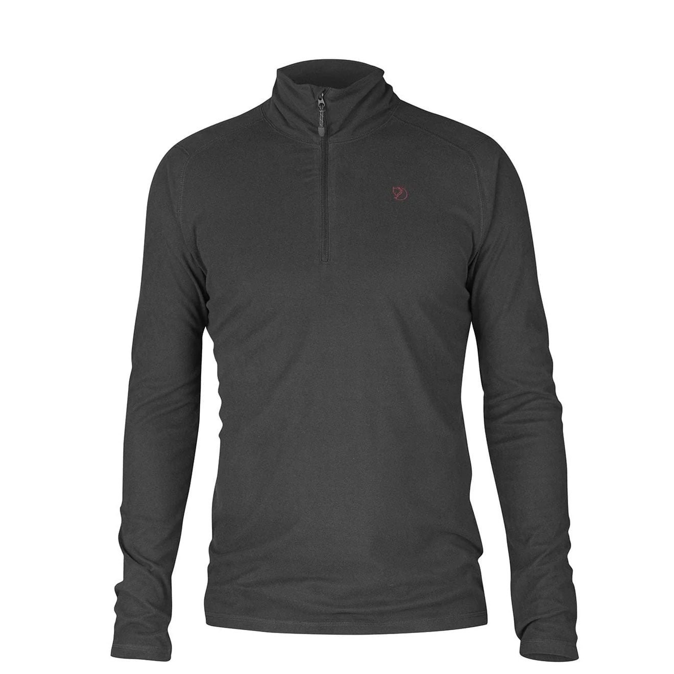 Fjallraven Pine Half Zip Fleece Dark Grey - The Sporting Lodge