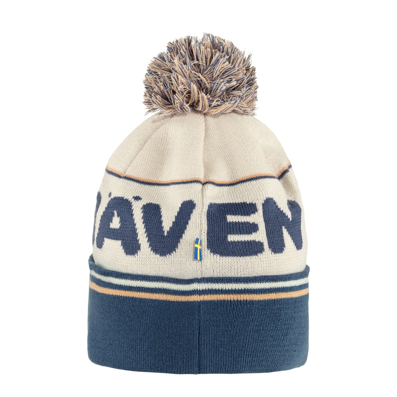 Fjallraven Pom Hat Chalk White / Indigo Blue - The Sporting Lodge