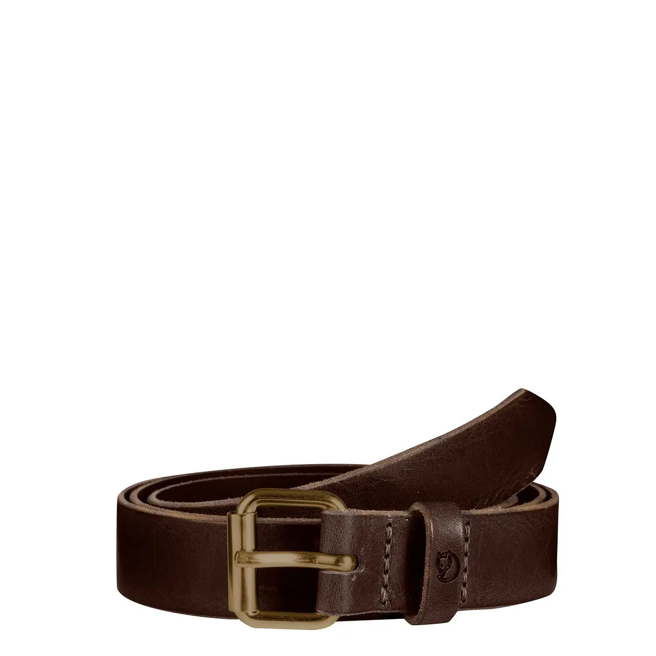 Fjallraven Singi Belt 2.5cm Leather Brown - The Sporting Lodge