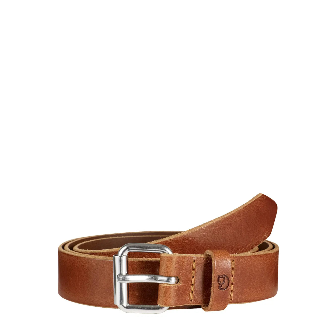 Fjallraven Singi Belt 2.5cm Leather Cognac - The Sporting Lodge