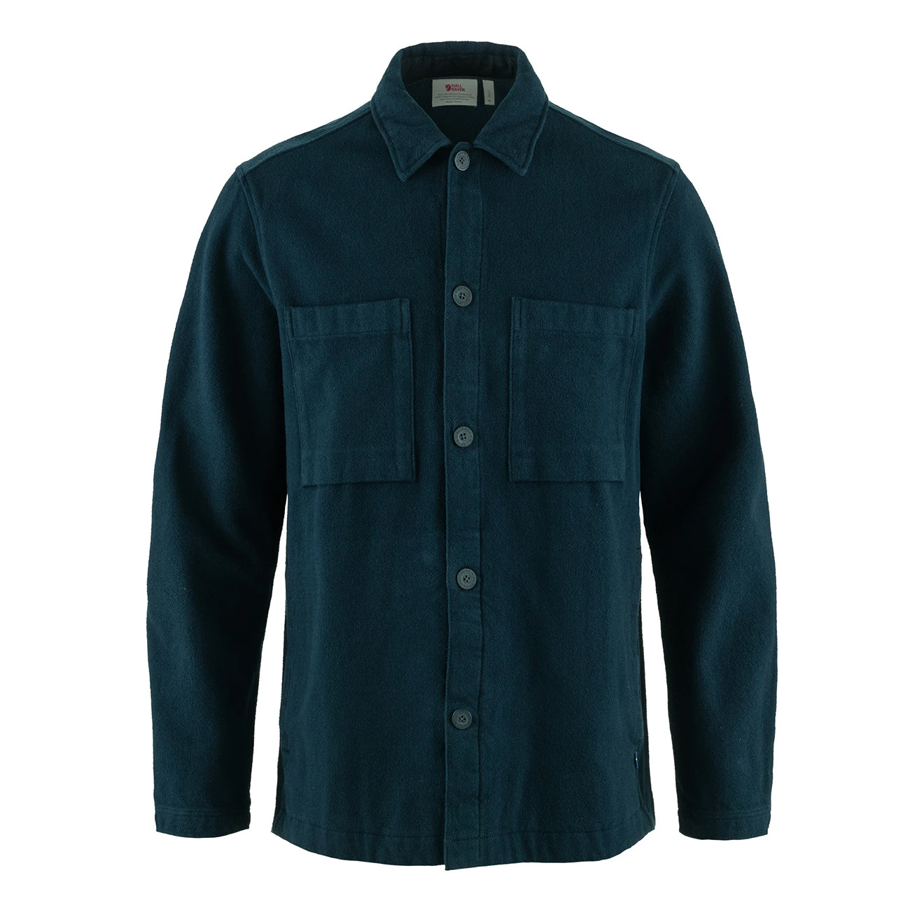Fjallraven Singi Flannel Overshirt Dark Navy - The Sporting Lodge
