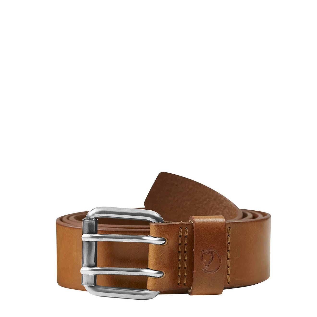 Fjallraven Singi Two - Pin Belt Leather Cognac - The Sporting Lodge