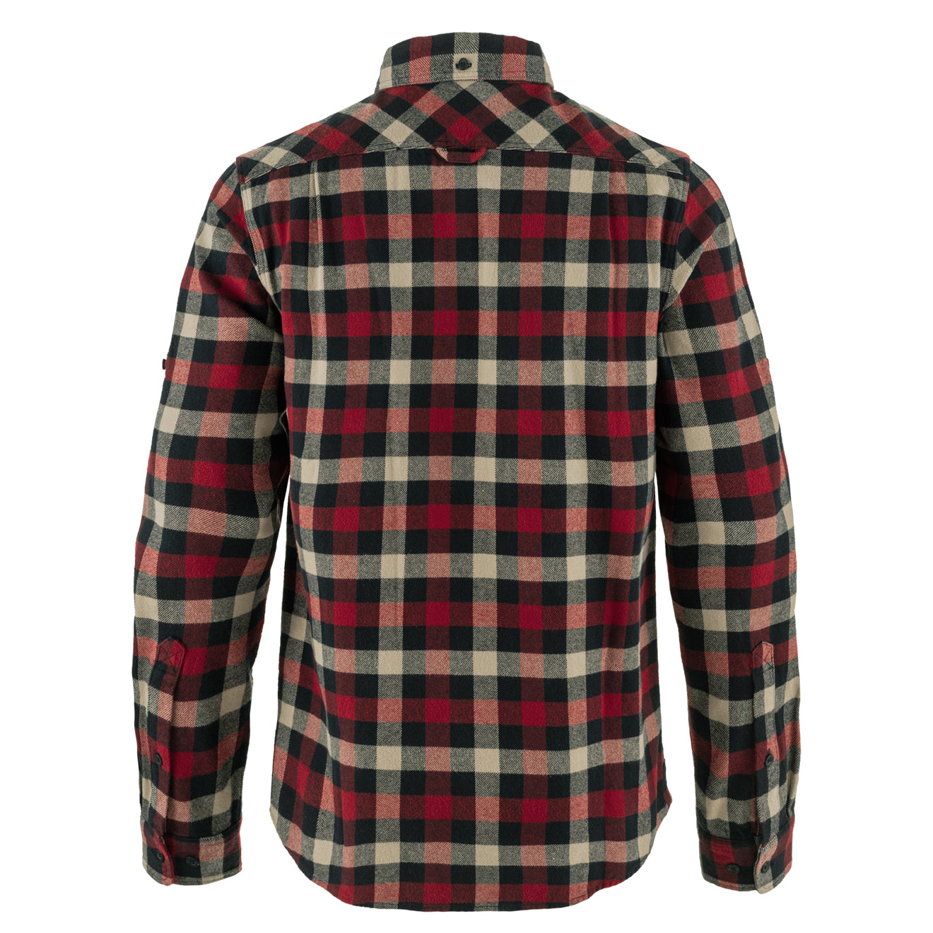Fjallraven Skog Shirt Dark Navy / Red - The Sporting Lodge